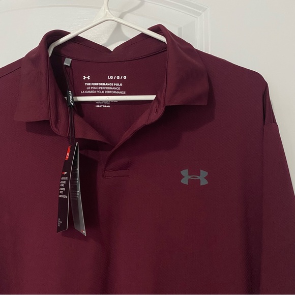 UNDER ARMOUR • LG • Men’s Golf Polo - Picture 2 of 7